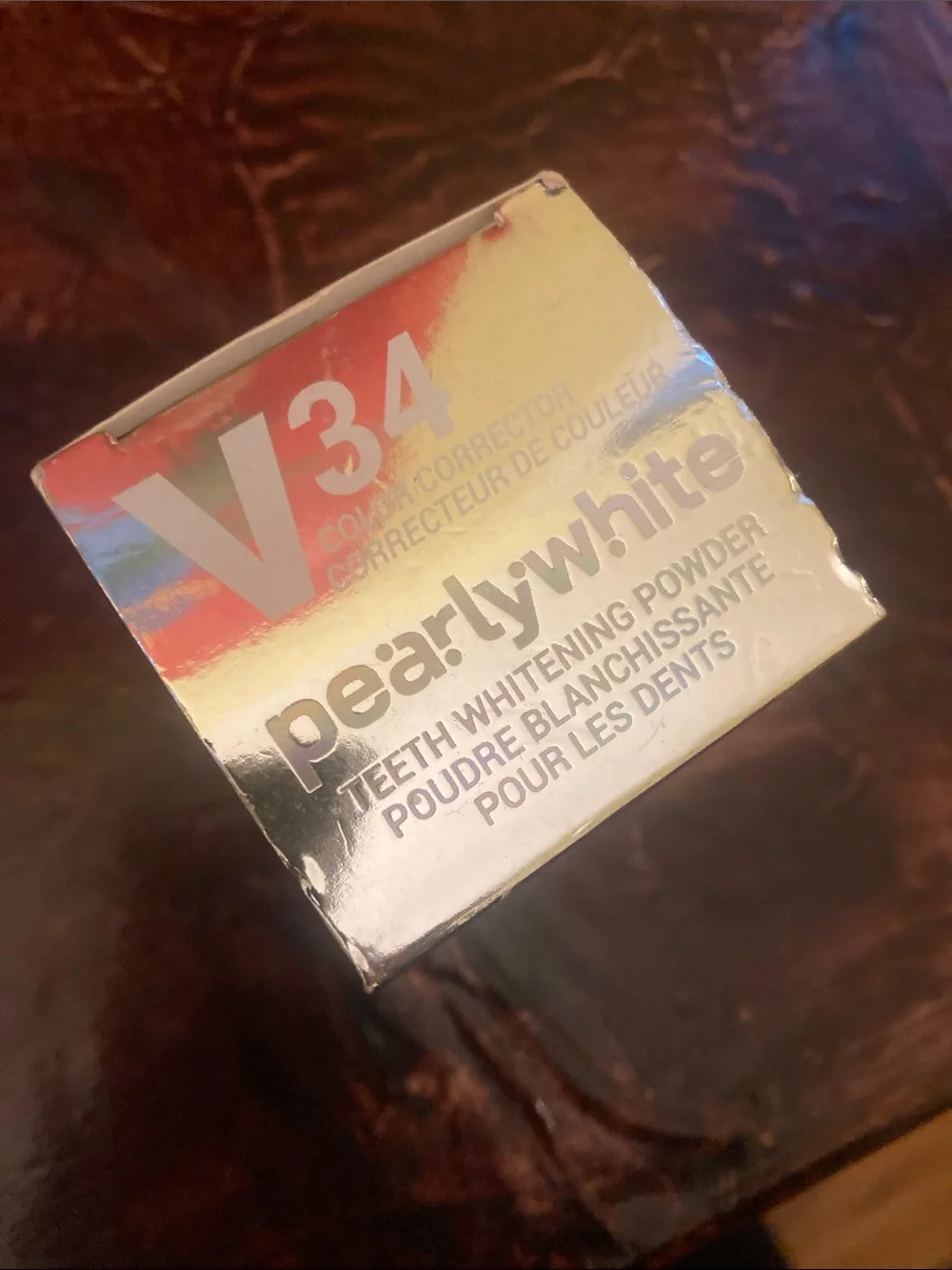V34 Teeth Whitening Powder — Purple